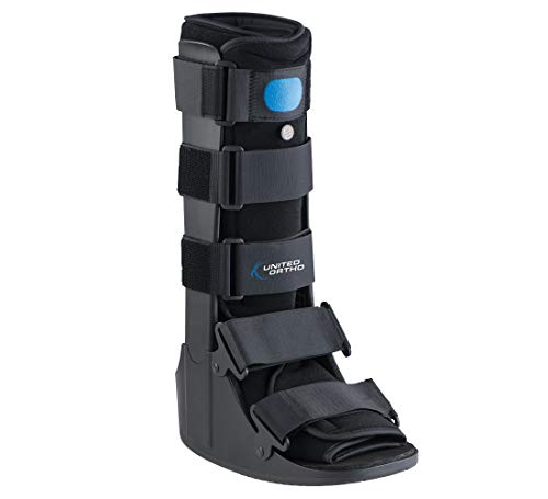 United Ortho Short Air Cam Walker Fracture Boot, Black S M L XL No Box 