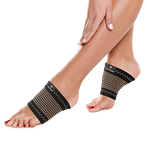SUBAOQI 2 Pair plantar fasciitis relief foot band arch support