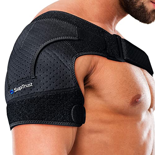 Shoulder Brace Injury Recovery Compression Support Sleeve Wrap for Shoulder  Stability, for Torn Rotator Cuff, Dislocation, Tendonitis, Fits Left and