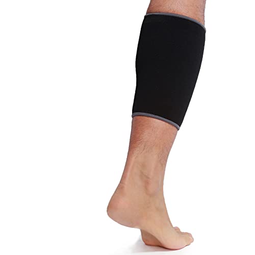 Rymora Leg Compression Sleeve, Calf Support Sleeves Legs Pain Relief for  Men and Women, Comfortable and Secure Footless Socks for Fitness, Running