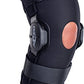 DonJoy Deluxe Hinged Knee Brace, Drytex Sleeve, Open Popliteal, Large