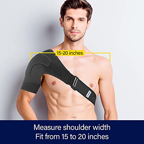 Shoulder Stability Brace - Injury Recovery Compression Support Sleeve - For  Rotator Cuff Injuries, A
