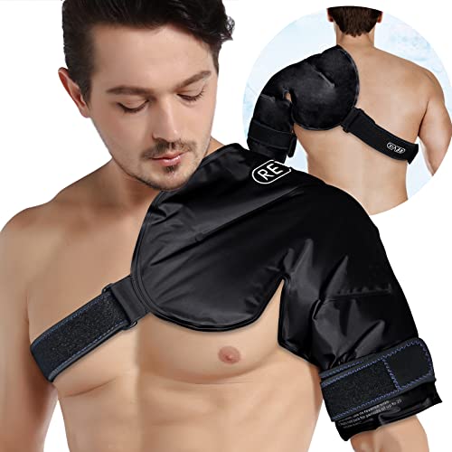 Suptrust Recovery Shoulder Brace for Men and Women, Shoulder Stability  Support Brace, Adjustable Fit Sleeve Wrap, Relief for Shoulder Injuries and