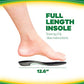 Dr. Scholl’s Running Insoles // Reduce Shock and Prevent Common Running Injuries: Runner's Knee, Plantar Fasciitis and Shin Splints, Men's 10.5-14