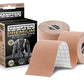 Hampton Adams (2 Pack) Premium Kinesiology Tape | Athletic Tape Supports & Protects Muscles, Knees, Shoulders & Plantar Fasciitis | Waterproof & Hypoallergenic | Beige Uncut Kinesiology Tape