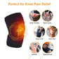 Knee Heating Pad,Knee Braces with 3 Adjustable Heat-settings,Knee Braces for Knee Pain,Arthritis,Joints Pain Relief for Men Women(No Battery)
