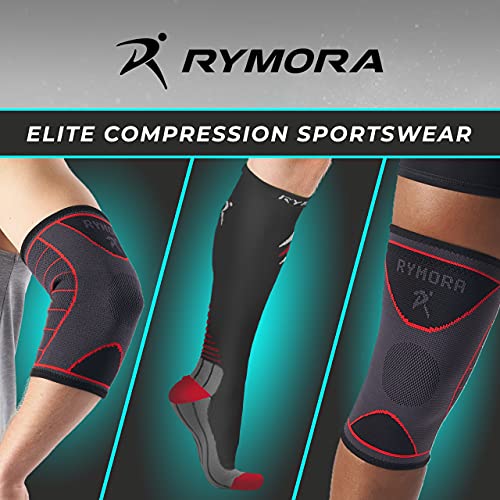 Rymora Leg Compression Sleeve, Calf Support Sleeves Legs Pain Relief For  Men And Women, Comfortable And Secure Footless Socks For Fitness, Running