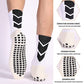 QCWQMYL 4 Pairs Anti Slip Soccer Socks Mens Womens Sports Grasp Pads Socks for Football Basketball Pilates Ballet Exercise
