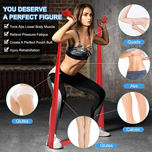 Latex Resistance Band for Strength Training, Stretching, Physical Ther