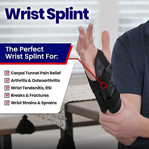 Carpal Tunnel Wrist Brace Night Support - Wrist Splint Arm Stabilizer –  Hyland Sports Medicine