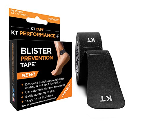 KT Tape KT Performance+ Blister Prevention Tape, Designed for Athletes, Breathable, Durable, Conforming, Precut 3.5 Inch Strips