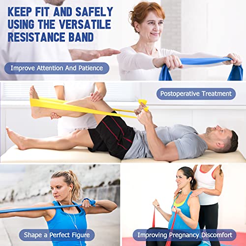 4.9ft Resistance Bands Set, Exercise Bands for Physical Therapy, Yoga, –  Hyland Sports Medicine